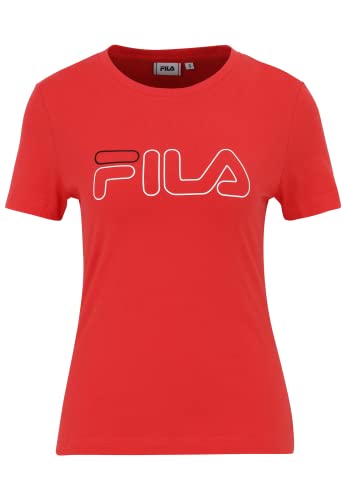 FILA Damen SCHILDE T-Shirt, Cayenne, S von FILA