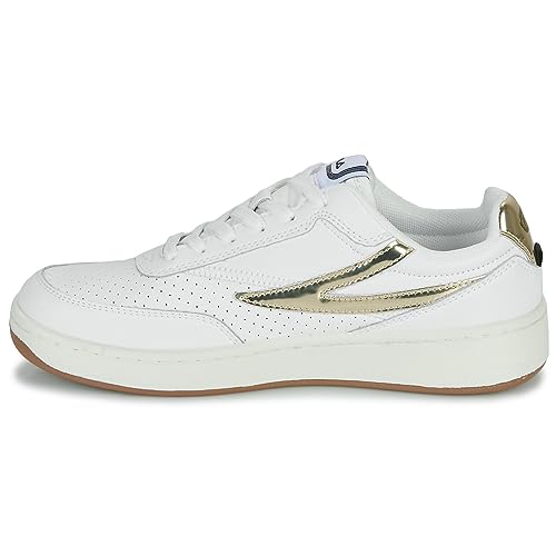 FILA Damen SEVARO F wm Sneaker, White-Gold, 38 EU von FILA