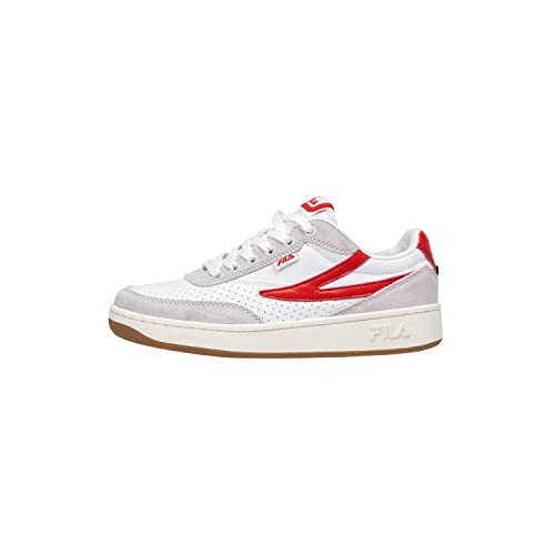 FILA Damen SEVARO wmn Sneaker, White Red, 36 EU von FILA