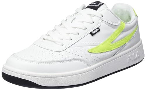 FILA Damen SEVARO wmn Sneaker, White-Safety Yellow, 37 EU von FILA