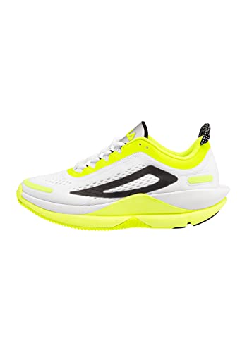 FILA Damen SHOCKET Train WMN Laufschuh, White-Black-Safety Yellow, 38 EU von FILA