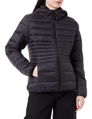 FILA Damen SQUILLE Hooded Lightweight Jacket Jacke, Black, S von FILA