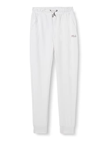 FILA Damen Sabbia Sweat Freizeithose, Bright White, M von FILA