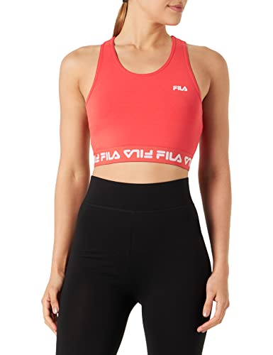 FILA Damen Savannah Taped Sport Top, Cayenne, M von FILA