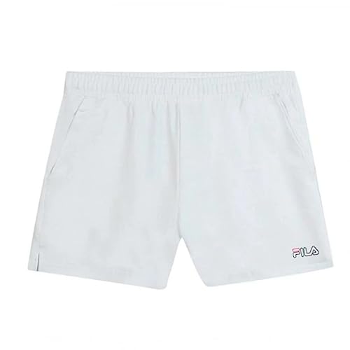 FILA Damen Sossai Shorts, Bright White, S von FILA