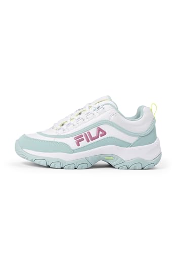FILA Damen Strada Logo wmn Sneaker, White-HaRUBBERor Gray, 36 EU von FILA