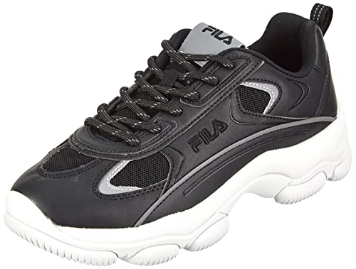 FILA Damen Strada Lucid wmn Sneaker, Black, 40 EU von FILA