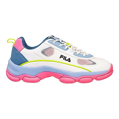 FILA Damen Strada Lucid wmn Sneaker, White-Kentucky Blue, 37 EU FILA Damen Strada Lucid wmn Sneaker, White-Kentucky Blue, 37 EU von FILA