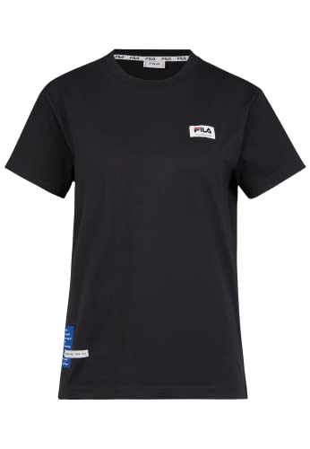 FILA Damen TETOVO T-Shirt,Black Beauty,XL von FILA