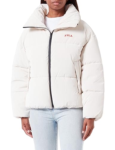 FILA Damen TONALA Padded Jacket, Whitecap Gray, S von FILA