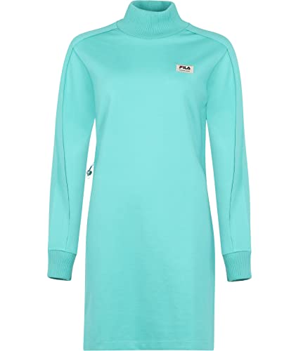 FILA Damen Temple Turtle Neck Dress Lässiges Kleid, Billiard, S von FILA