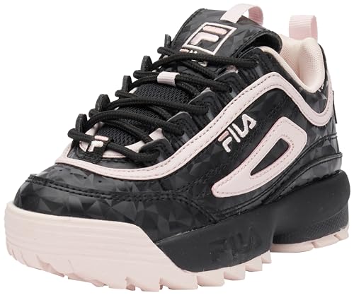 FILA Disruptor F Kids Sneaker, Black-Mauve Chalk, 34 EU von FILA