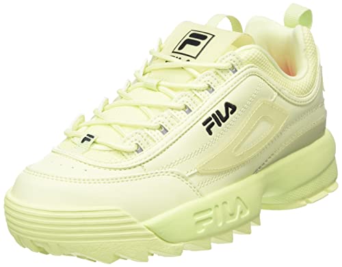 FILA Mädchen Sneaker Disruptor T Teens, Lime Cream, 38 EU von FILA