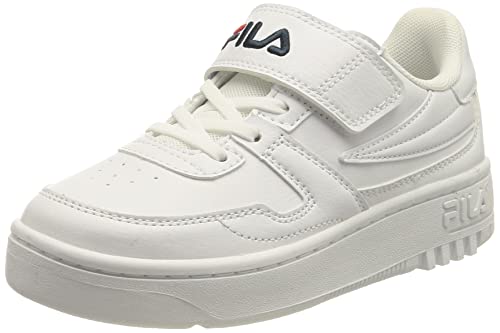 FILA FXVENTUNO Velcro Kids Sneaker, Weiß, 29 EU von FILA