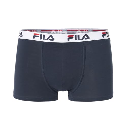 FILA Herren 5-Pack Urban Boxer Fu5016 Boxershorts, Schwarz (Black 200), XXX-Large (Herstellergröße: XXL) (5er Pack) von FILA