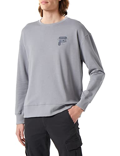 FILA Herren BABEN Oversized Crew Sweatshirt, Night Owl, M von FILA