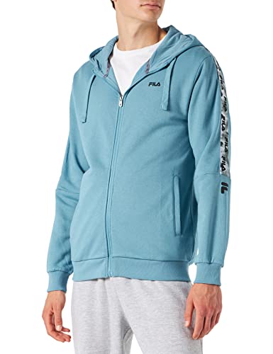 FILA Herren BASTAHL Jacket Hoody Jacke, Adriatic Blue, S von FILA