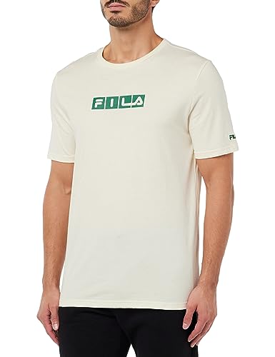 FILA Herren BATTWEILER T-Shirt, Antique White, XL von FILA