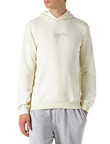 FILA Herren BELTINCI Hoody Kapuzenpullover, Egret, L von FILA