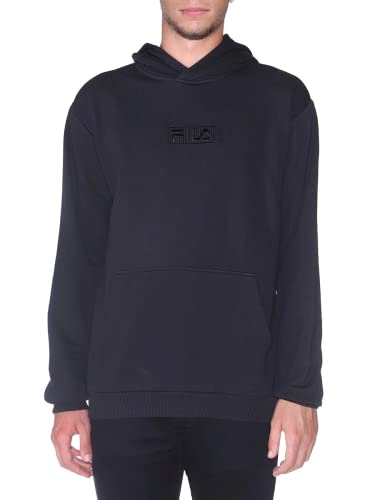 FILA Herren BELTINCI Hoody Kapuzenpullover, Moonless Night, L von FILA