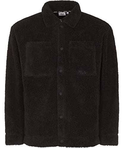 FILA Herren BERANE Sherpa Jacket, Moonless Night, XS FILA Herren BERANE Sherpa Jacket, Moonless Night, XS von FILA