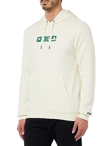 FILA Herren BERGBIETEN Hoody, Antique White, L von FILA