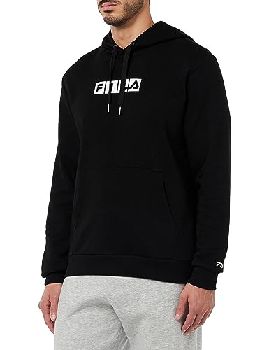 FILA Herren BERGBIETEN Hoody, Black, L von FILA