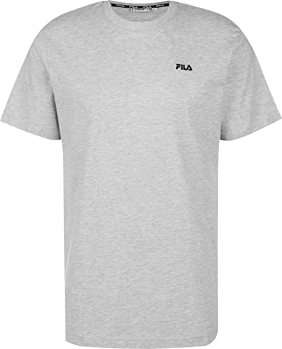 FILA Herren BERLOZ T-Shirt, Light Grey Melange, L von FILA