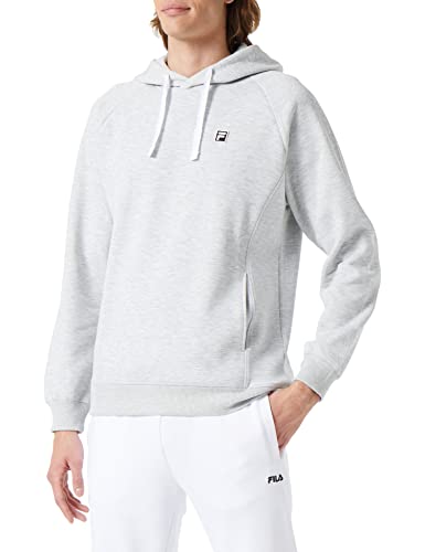 FILA Herren BISCEGLIE Hoody, Light Grey Melange, XL von FILA