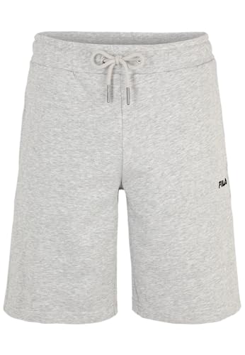 FILA Herren BLEHEN Sweat Shorts, Light Grey Melange, XS von FILA