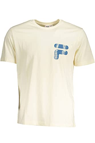 FILA Herren BOBITZ Regular Graphic T-Shirt, Antique White, L von FILA