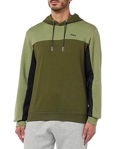 FILA Herren BRAMSCHE Hoody, Olive Night, M von FILA