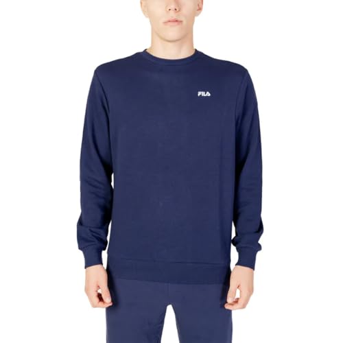 FILA Herren BRUSTEM Crew Sweatshirt, Medieval Blue, M von FILA