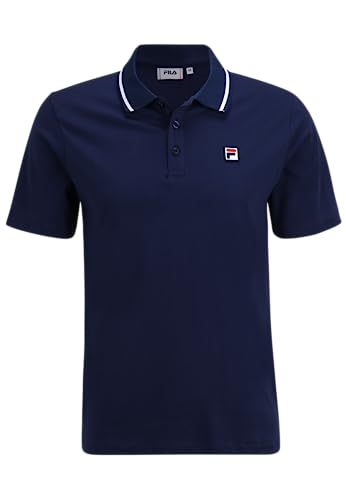 FILA Herren Bucak Polohemd Westlich, Medieval Blue, M von FILA