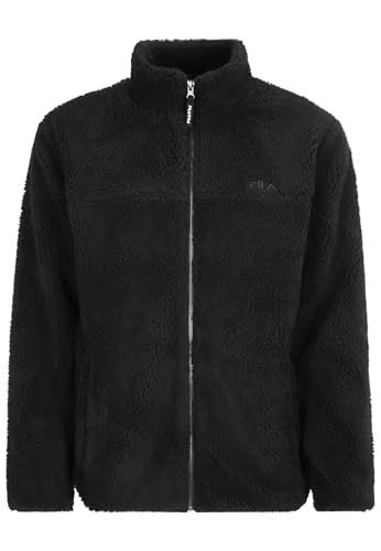 FILA Herren Braunlage Sherpa Jacket Fleece, Schwarz, M EU von FILA