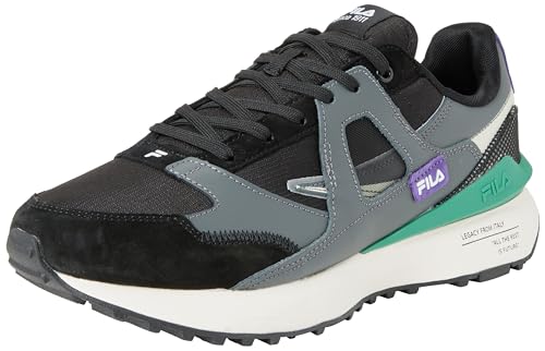 FILA Herren Contempo Sneaker, Black-Verdant Green, 43 EU FILA Herren Contempo Sneaker, Black-Verdant Green, 43 EU von FILA