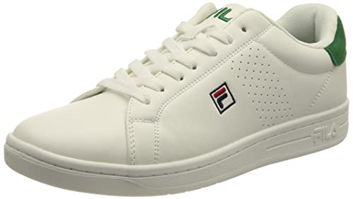 FILA Herren Crosscourt 2 F Low Sneaker, White-Verdant Green, 41 EU von FILA