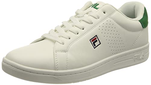 FILA Herren Crosscourt 2 F Low Sneaker, White-Verdant Green, 46 EU von FILA