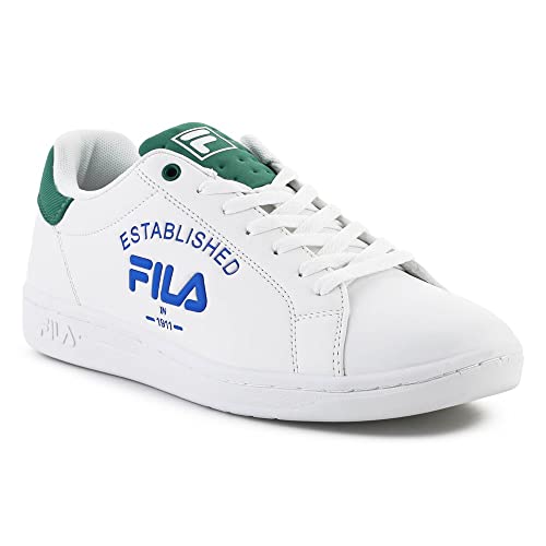 FILA Herren Crosscourt 2 NT Logo Sneaker, Lapis Blue-Verdant Green, 41 EU von FILA