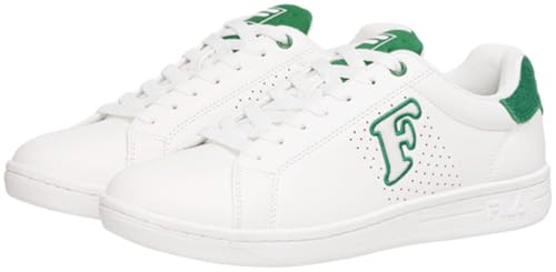 FILA Herren Crosscourt 2 NT Patch Sneaker, White-Verdant Green, 46 EU von FILA