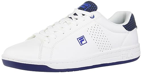 FILA Herren Crosscourt 2 NT Sneaker, White-Lapis Blue, 44 EU von FILA