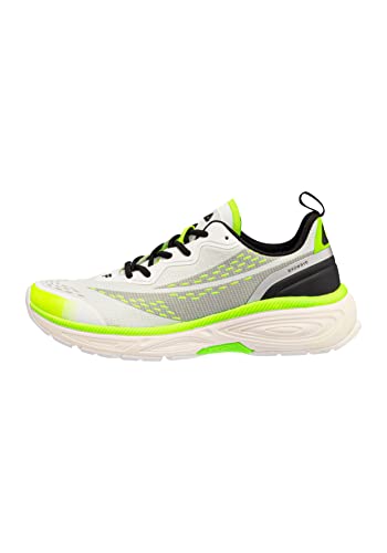 FILA Herren EXOWAVE Laufschuh, Gray Violet-Neon Green-Black, 42 EU von FILA