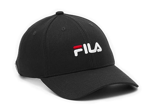 FILA Herren Fila Cap with a visor, Schwarz, 31 EU von FILA