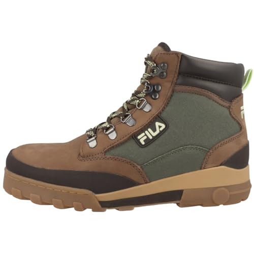 FILA Herren Grunge II CVS mid Mode-Stiefel, Partridge-Shadow Lime, 41 EU von FILA