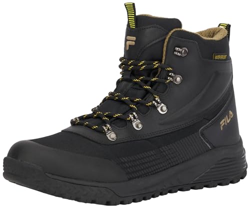 FILA Herren HIKEBOOSTER mid Wanderstiefel, Black Warm Olive, 40 EU von FILA