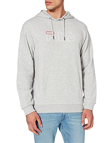 FILA Herren LABAN Hoody,light grey melange bros,XL von FILA