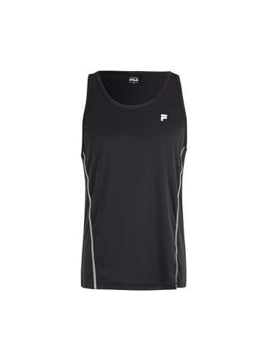 FILA Herren LEPS Tank Trägershirt/Cami Shirt, Black, 2XL von FILA