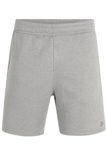 FILA Herren LICH Sweat Shorts, Light Grey Melange, XS von FILA