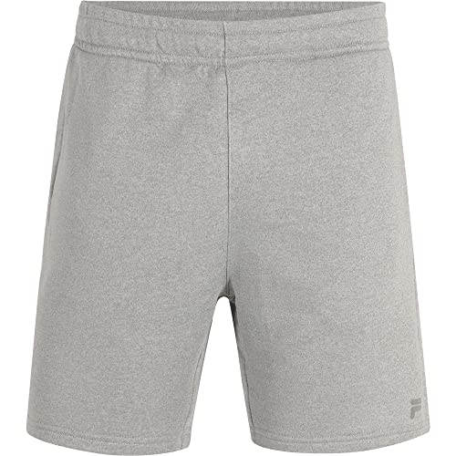 FILA Herren LICH Sweat Shorts, Light Grey Melange, XS von FILA