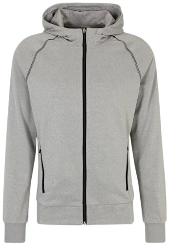 FILA Herren Lage Slim Sportjacke, Light Grey Melange, 2XL von FILA